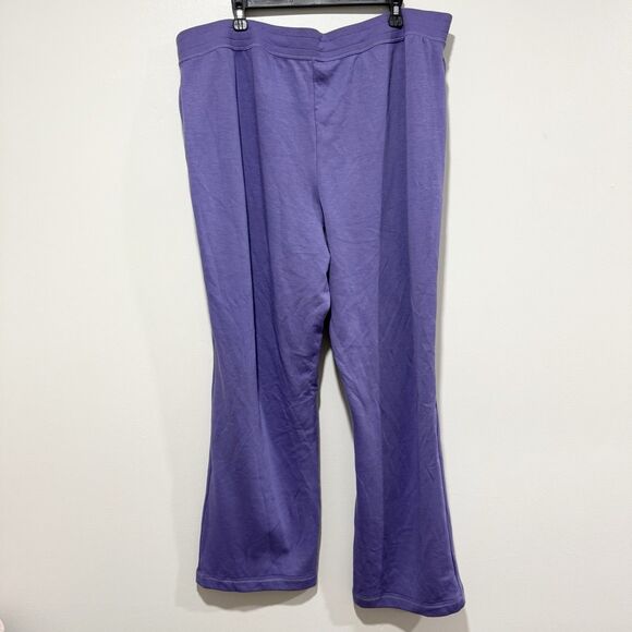 Tek Gear Purple Pull On Cozy Sweatpants Women Size 2XL - Picture 4 of 6